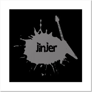 vintage jinjer band Posters and Art